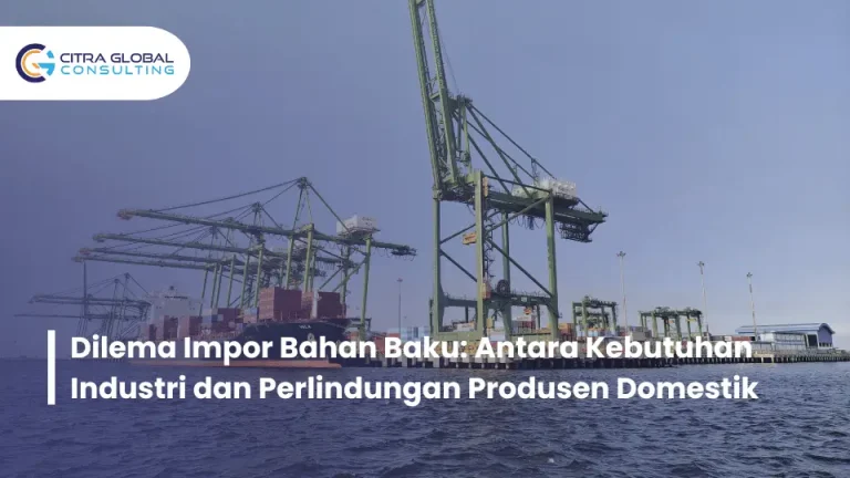 Dilema Impor Bahan Baku: Antara Kebutuhan Industri dan Perlindungan Produsen Domestik