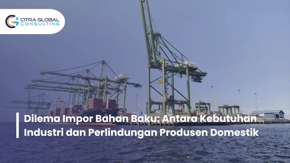 Dilema Impor Bahan Baku: Antara Kebutuhan Industri dan Perlindungan Produsen Domestik